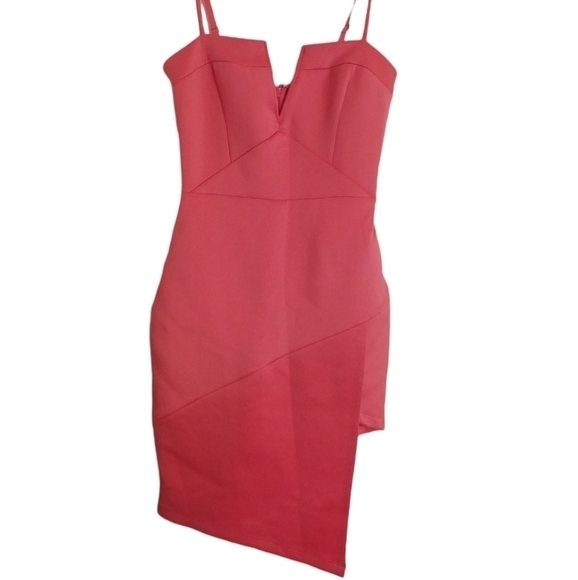 Bebe Orange Above Knee Mini - Picture 7 of 7